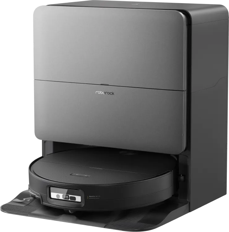 Roborock Saros 20 Sonic med RockDock-basestation